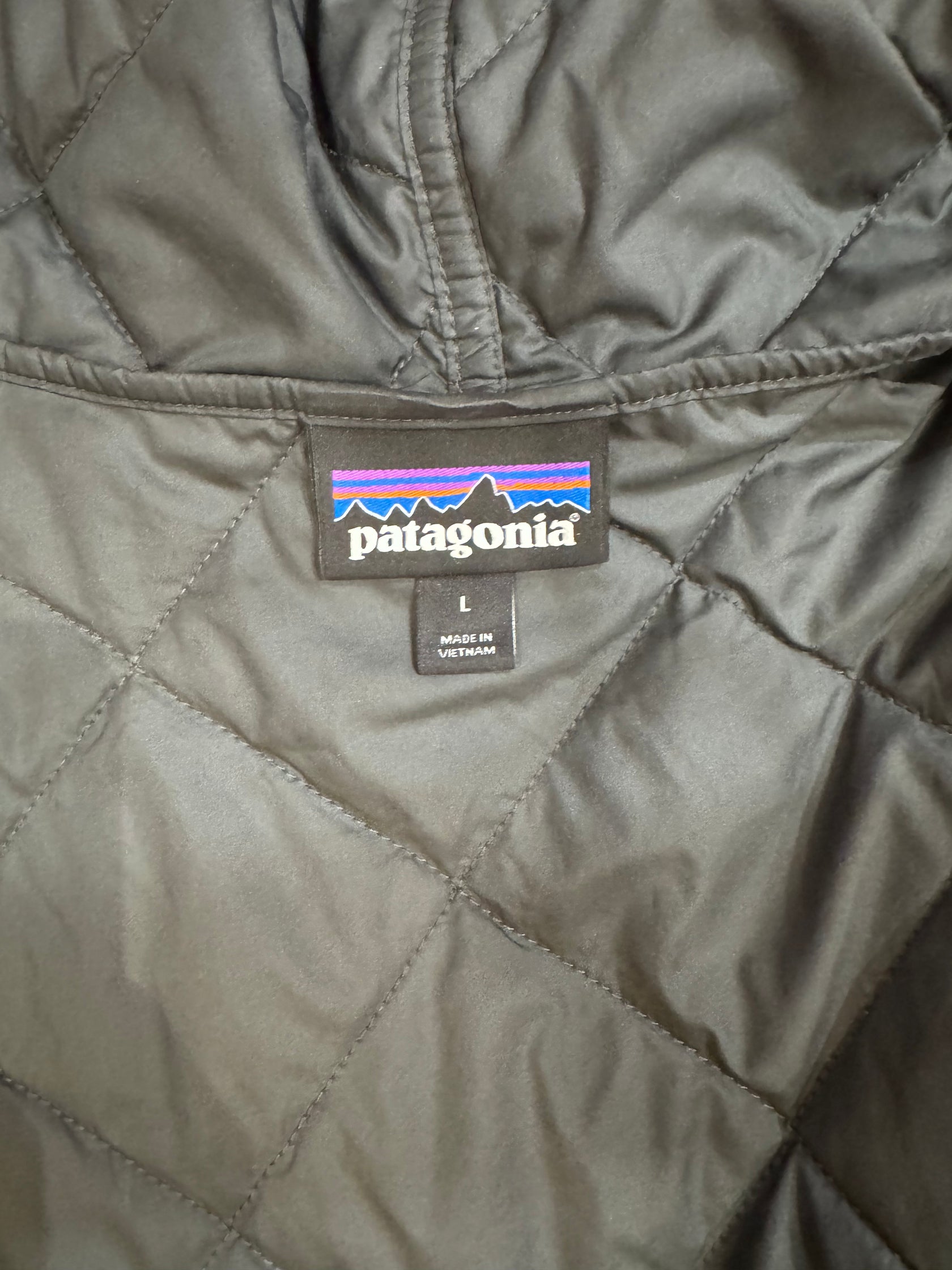 00’s PATAGONIA ｢DIAMOND QUILTED BOMBER HOODY｣キルティングジャケット