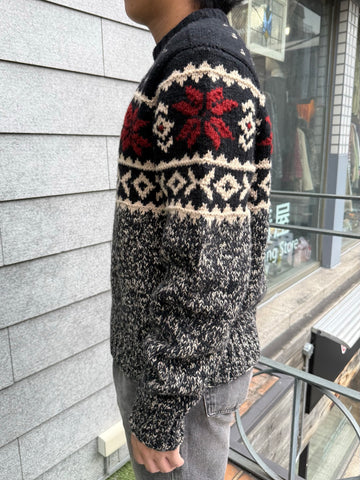 00's Polo by Ralph Lauren「フェアアイル柄 」ハンドニット