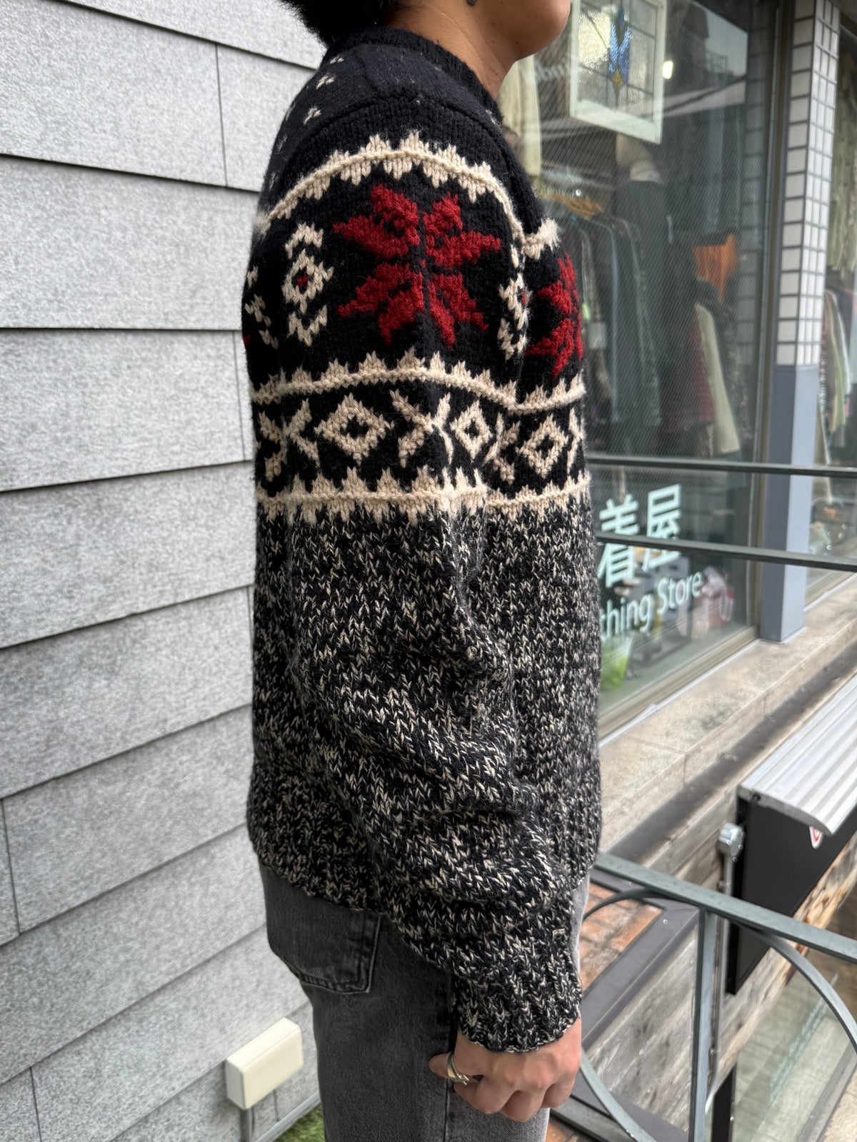 00's Polo by Ralph Lauren「フェアアイル柄 」ハンドニット