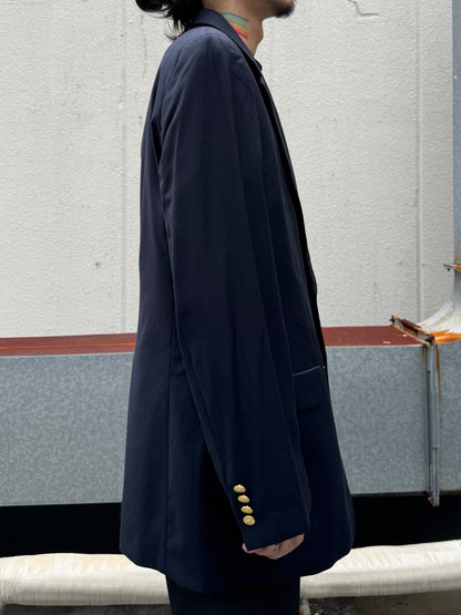 90's LAUREN RALPH LAUREN 「SCHOOL JACKET」テーラードジャケット　紺ブレ