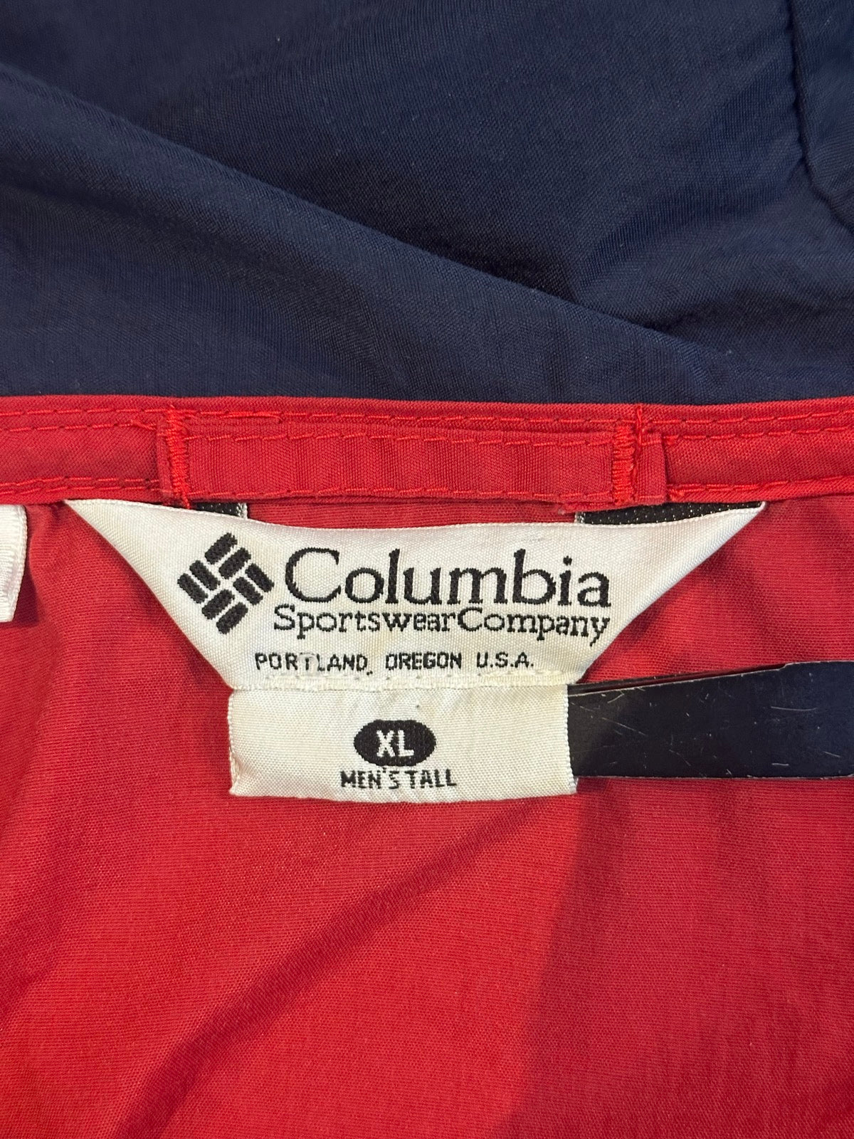 90's COLUMBIA ナイロンアノラックパーカー