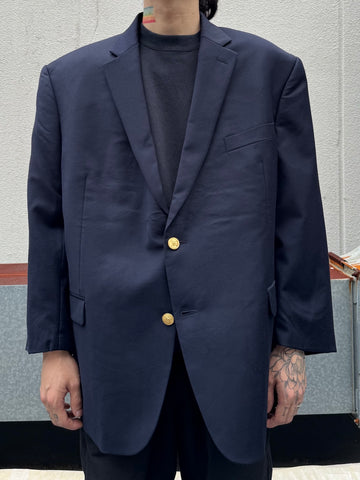 90's LAUREN RALPH LAUREN 「SCHOOL JACKET」テーラードジャケット　紺ブレ