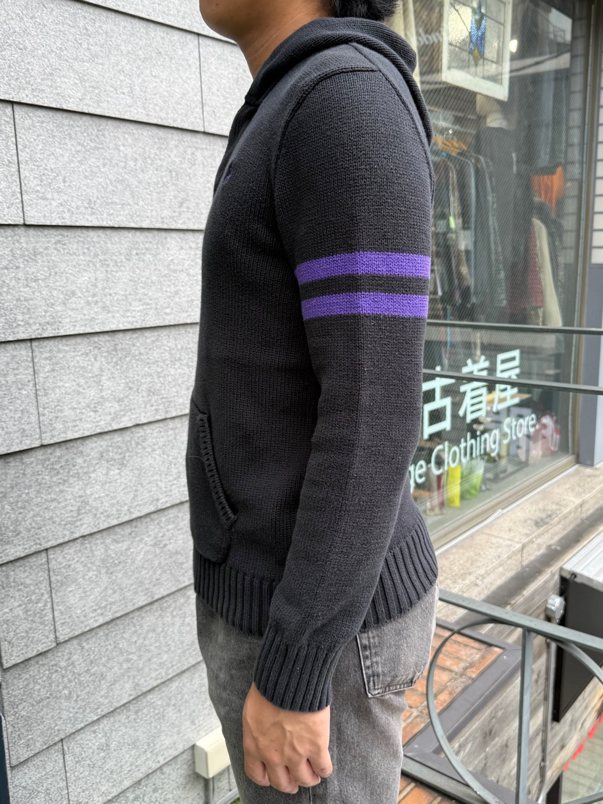 00's「Polo by Ralph Lauren」コットンニットパーカー