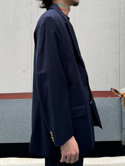 90's LAUREN RALPH LAUREN 「SCHOOL JACKET」テーラードジャケット　紺ブレ