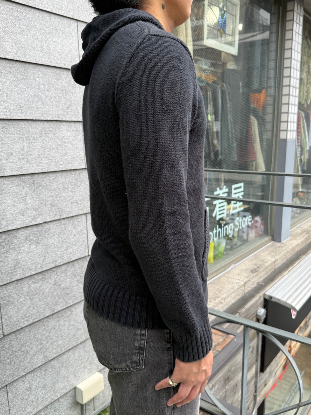 00's「Polo by Ralph Lauren」コットンニットパーカー