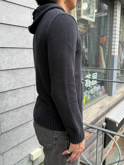 00's「Polo by Ralph Lauren」コットンニットパーカー