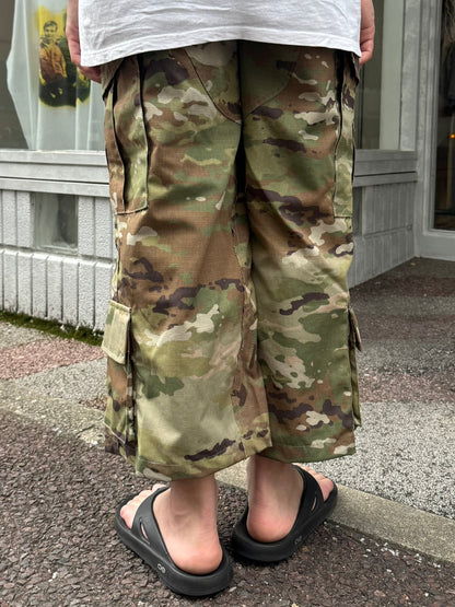 REMAKE WIDE ARMY PANTS