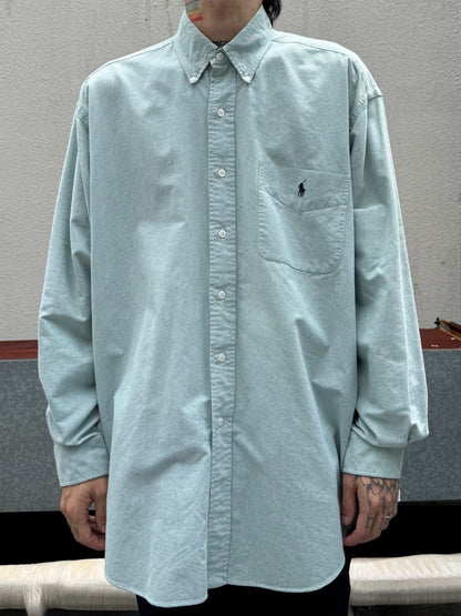 90’s RALPH LAUREN 「BIG SHIRT」ボタンダウンシャツ