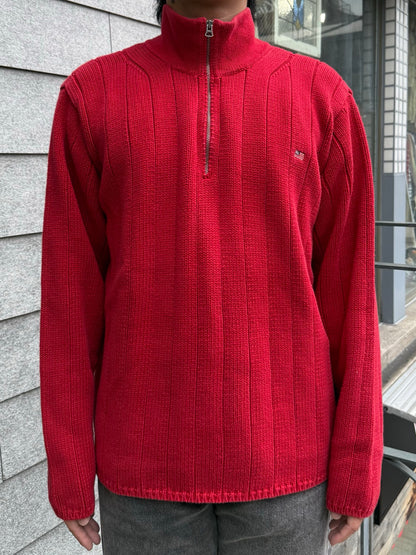00's「Polo Jeans Co. Ralph Lauren 」ハーフジップニット