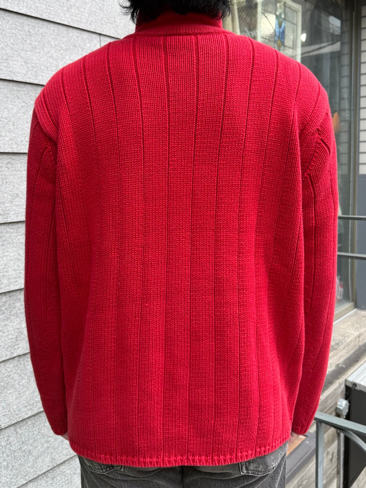 00's「Polo Jeans Co. Ralph Lauren 」ハーフジップニット