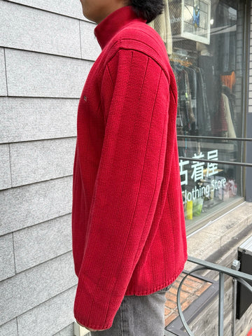 00's「Polo Jeans Co. Ralph Lauren 」ハーフジップニット