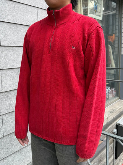 00's「Polo Jeans Co. Ralph Lauren 」ハーフジップニット