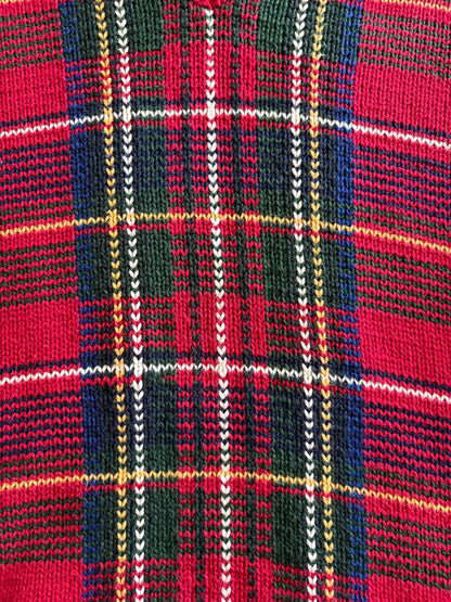 90's「Polo by Ralph Lauren」 タータンチェック コットンニット