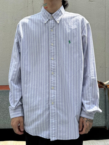 90’s RALPH LAUREN 「CUSTOM FIT」ストライプシャツ