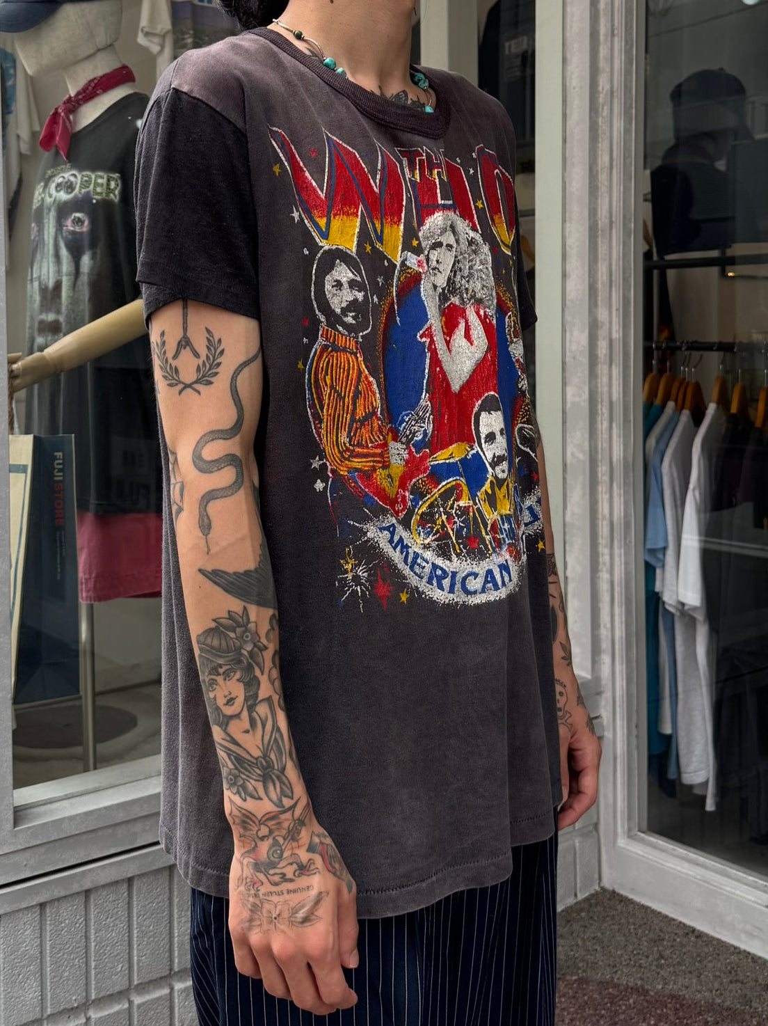 80's～90's THE WHO「AMERICAN TOUR」バンドTシャツ