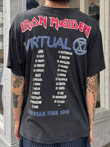 90's IRON MAIDEN「EUROPEAN TOUR 1998」バンドTシャツ