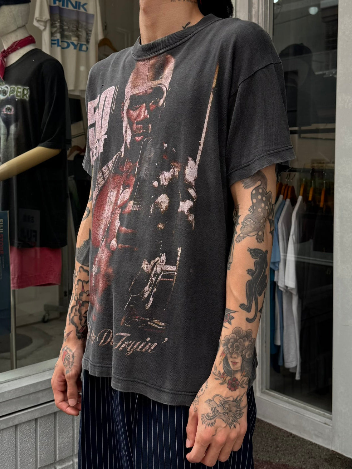 00's 50CENT「Get Rich or Die Tryin'」バンドTシャツ