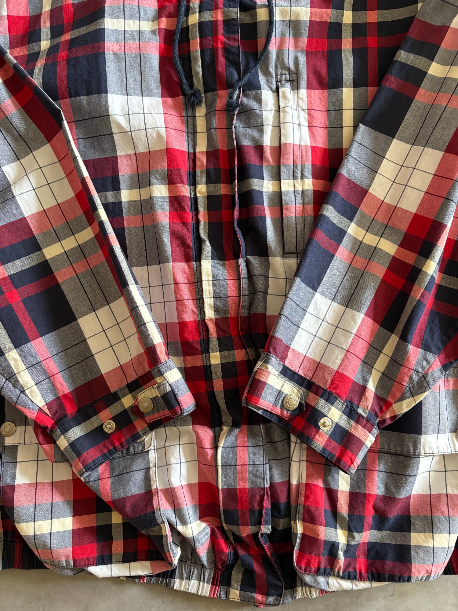 00's「LAUREN RALPH LAUREN」フーデッドジャケット