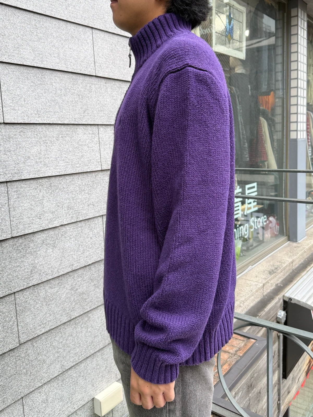 00's「Polo by Ralph Lauren」ハーフジップニット