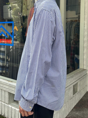 90's RALPH LAUREN「Custom Fit」ストライプシャツ