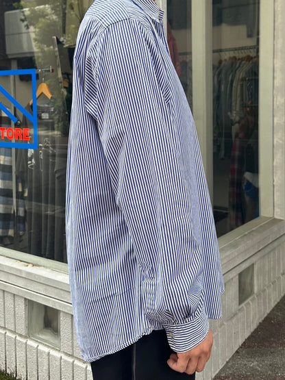 90's RALPH LAUREN「Custom Fit」ストライプシャツ