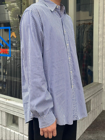 90's RALPH LAUREN「Custom Fit」ストライプシャツ