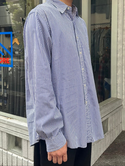 90's RALPH LAUREN「Custom Fit」ストライプシャツ