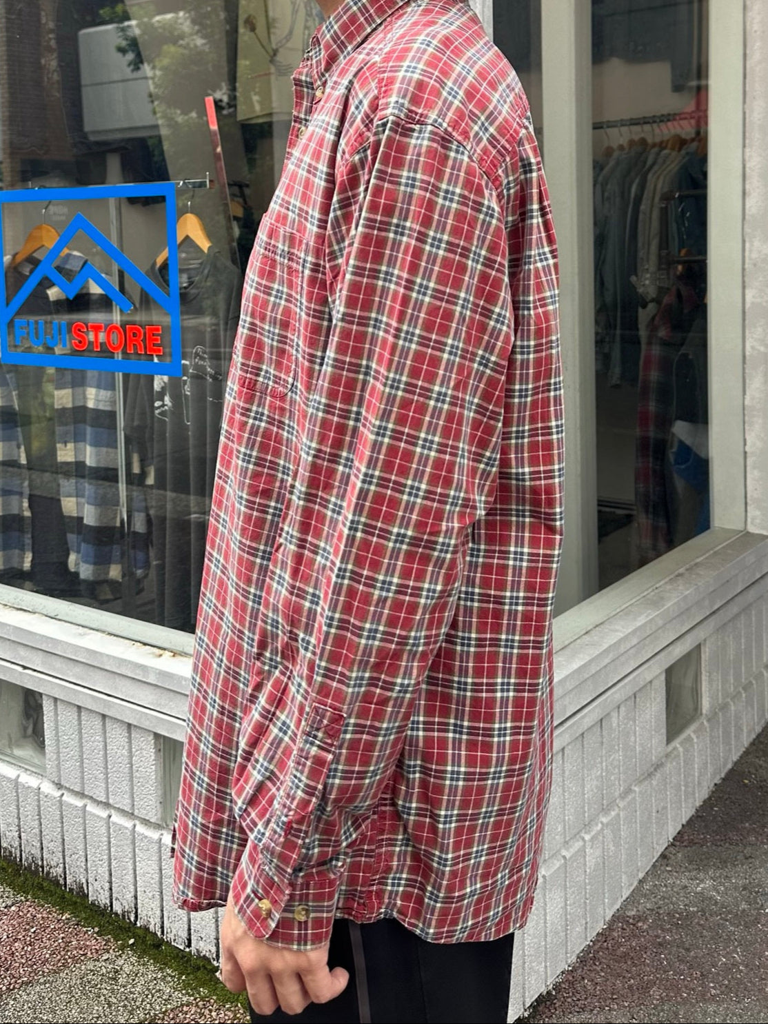 00's L.L.BEAN ボタンダウンチェックシャツ