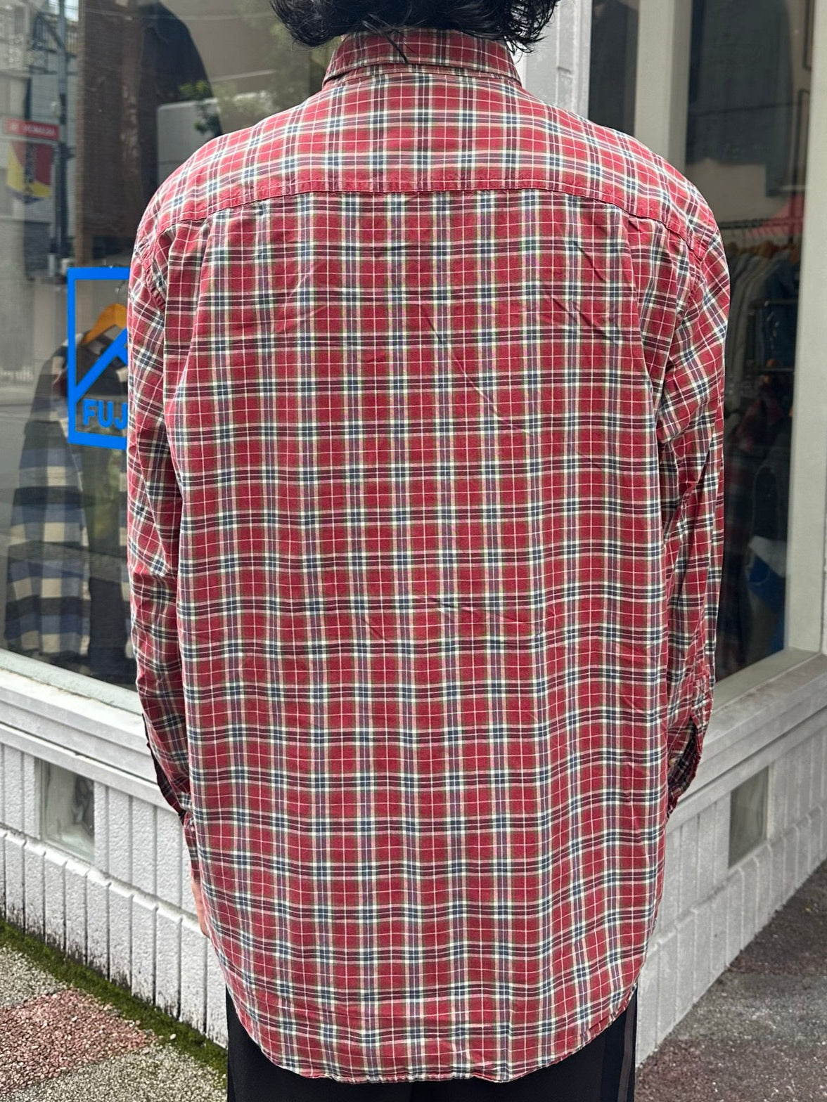 00's L.L.BEAN ボタンダウンチェックシャツ