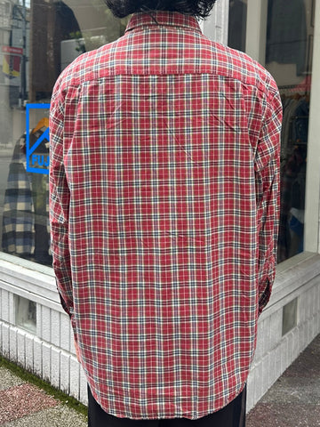 00's L.L.BEAN ボタンダウンチェックシャツ