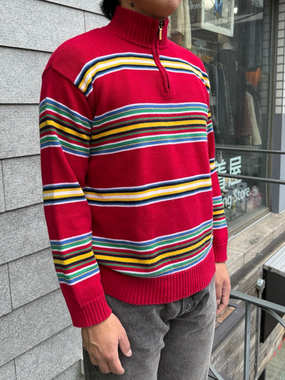 00's「Lauren Ralph Lauren」ハーフジップニット