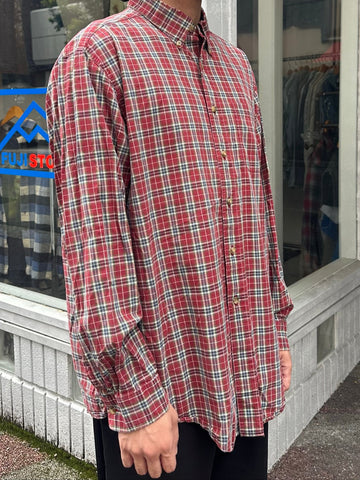 00's L.L.BEAN ボタンダウンチェックシャツ