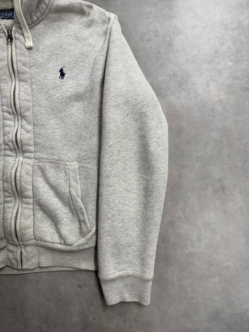 90's RALPH LAUREN「PONYLOGO」裏地ボア　フルジップパーカー