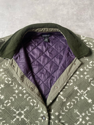 90s PATAGONIA 「Synchilla shirring Coat」フリースコート　USA製