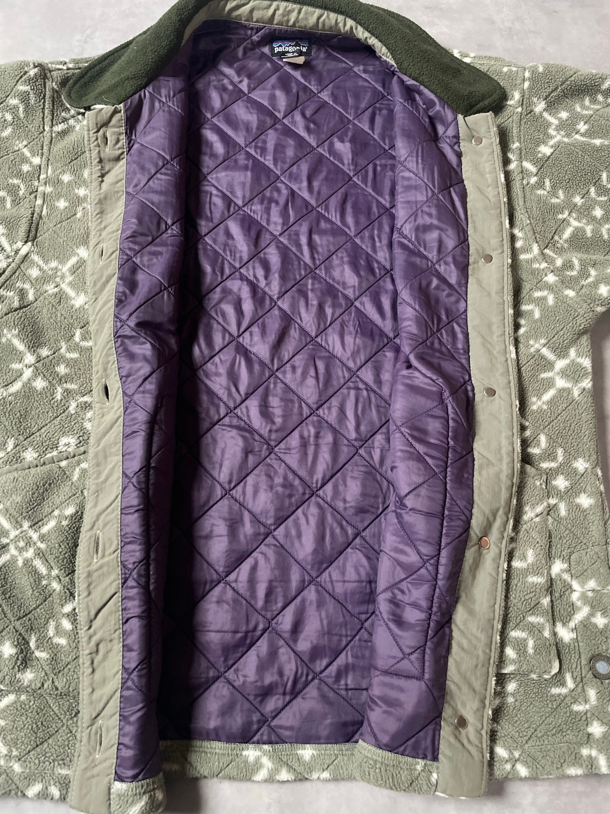 90s PATAGONIA 「Synchilla shirring Coat」フリースコート　USA製