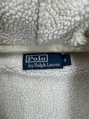 90's RALPH LAUREN「PONYLOGO」裏地ボア　フルジップパーカー