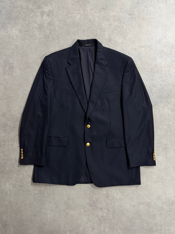 90's LAUREN RALPH LAUREN 「SCHOOL JACKET」テーラードジャケット　紺ブレ