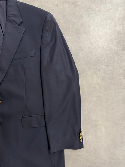 90's LAUREN RALPH LAUREN 「SCHOOL JACKET」テーラードジャケット　紺ブレ
