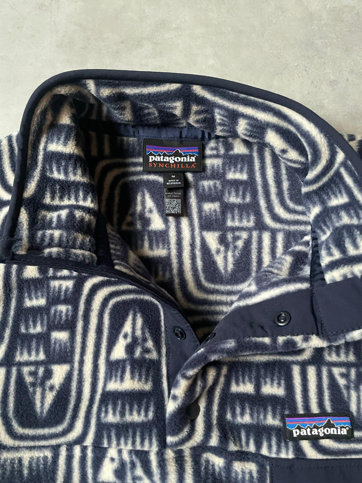 20s PATAGONIA 「Synchilla Snap-T」フリースプルオーバー