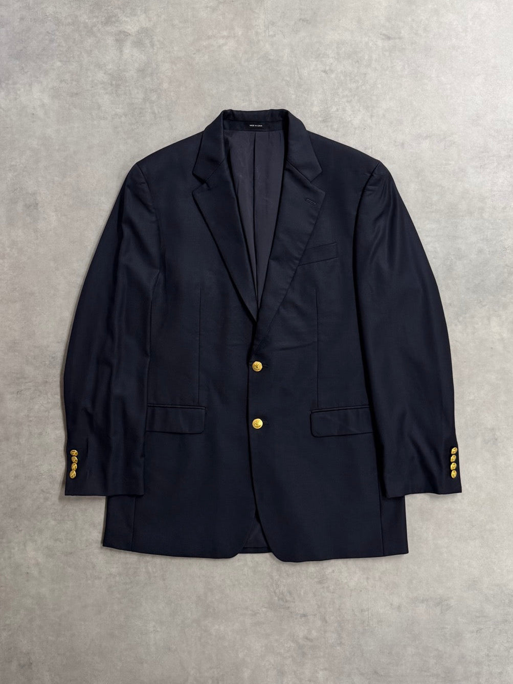 90's LAUREN RALPH LAUREN 「SCHOOL JACKET」テーラードジャケット　紺ブレ