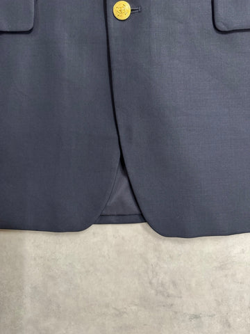 90's LAUREN RALPH LAUREN 「SCHOOL JACKET」テーラードジャケット　紺ブレ