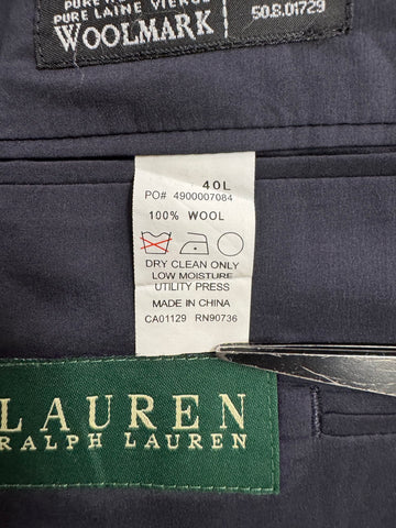 90's LAUREN RALPH LAUREN 「SCHOOL JACKET」テーラードジャケット　紺ブレ