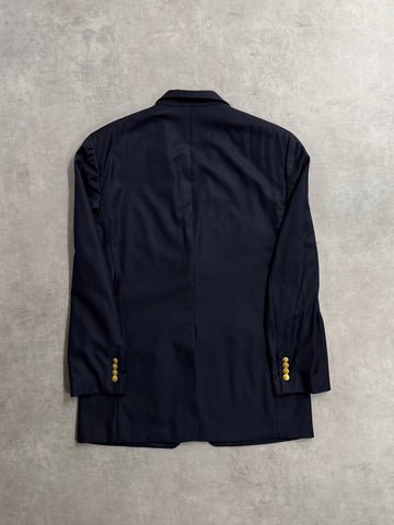 90's LAUREN RALPH LAUREN 「SCHOOL JACKET」テーラードジャケット　紺ブレ