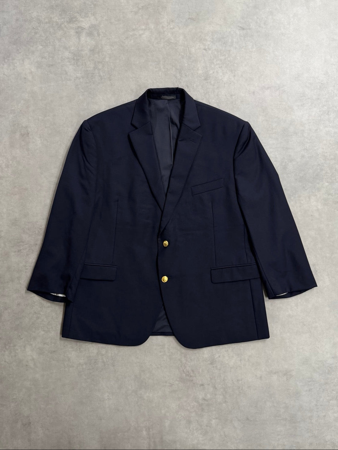 90's LAUREN RALPH LAUREN 「SCHOOL JACKET」テーラードジャケット　紺ブレ