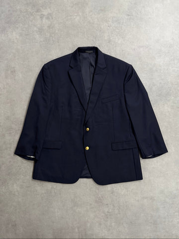 90's LAUREN RALPH LAUREN 「SCHOOL JACKET」テーラードジャケット　紺ブレ