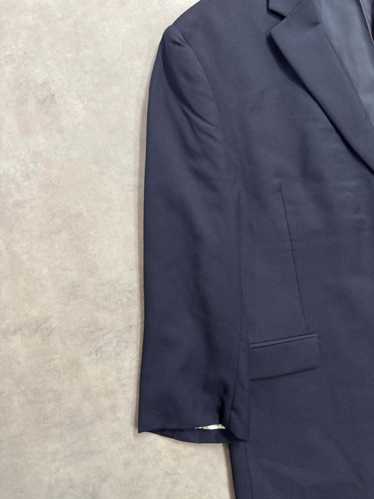 90's LAUREN RALPH LAUREN 「SCHOOL JACKET」テーラードジャケット　紺ブレ