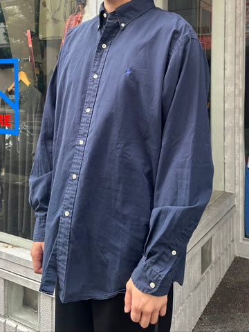 90's RALPH LAUREN「custom fit」ボタンダウンシャツ