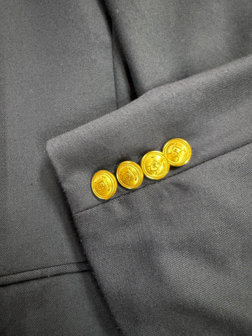 90's LAUREN RALPH LAUREN 「SCHOOL JACKET」テーラードジャケット　紺ブレ