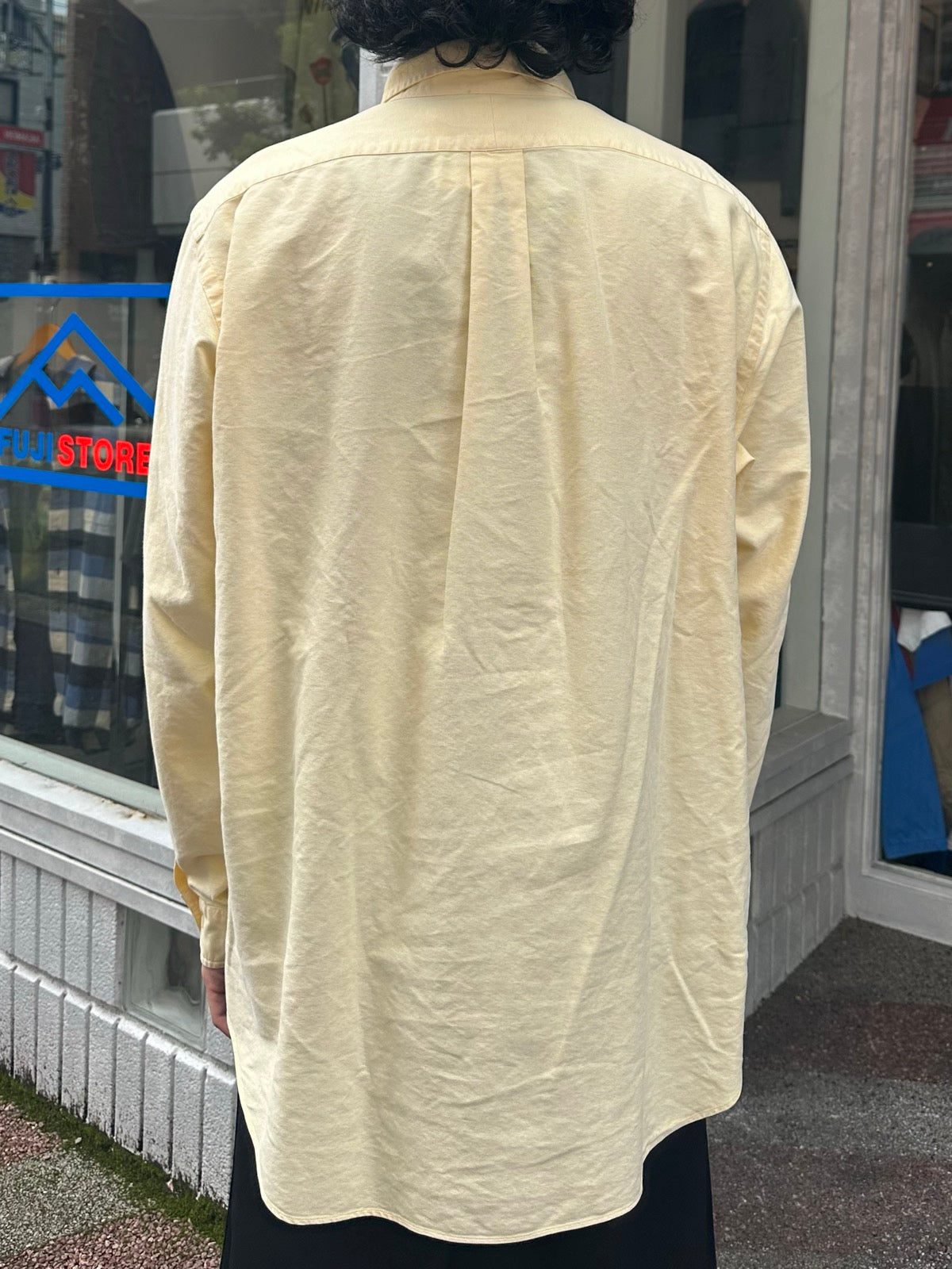 90's RALPH LAUREN「classic fit」ボタンダウンシャツ