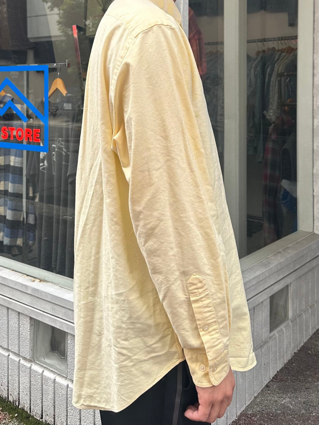 90's RALPH LAUREN「classic fit」ボタンダウンシャツ